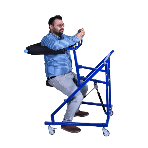 thumbnail Morecare Scorpio Walker - Hydraulic Standing & Mobility Walker for Adults